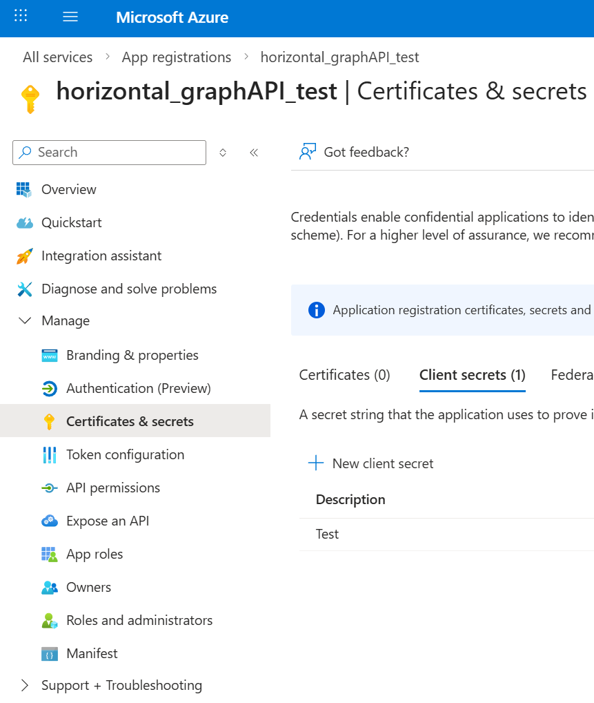 GraphApiAzurePortalCertificatesAndSecrets