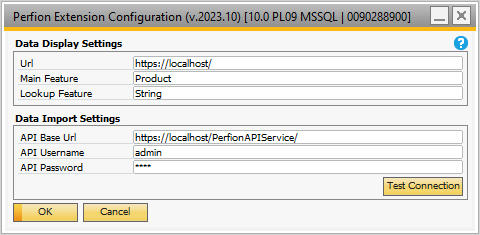 PerfionConfiguration