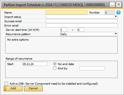 PerfionImportSchedule